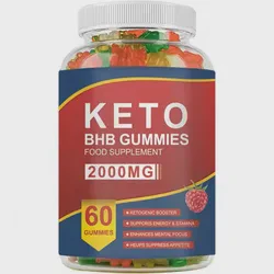 Keto Bhb Gummies with Different Flavors for Mental Health Appetite