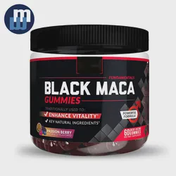 OEM Maca Root Extract Lift Butt Enlargement Gummy Safe Effective Black Maca Enhancement Gummies for Adults