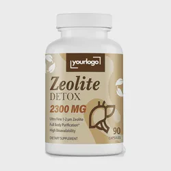 Natural Zeolite Clinoptilolite Liver Support Capsules for Detox