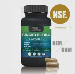 Ausreson OEM Private Label Gingko Biloba Extract Capsule Supplyment Ginkgo Biloba Capsules