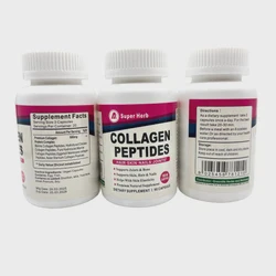 Private Label Healthy Skin Hair &Nails Collagen Capsule Hair Growth Supplements Vitamin Collagen Capsule