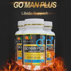 OEM Go Man Plus Shilajit Tablet Maca Men Health Herbal Supplements