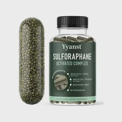 OEM/ODM Sulforaphane Activated Complex Capsules Support Immune System Health Liver Detox