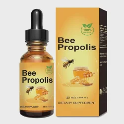 OEM Supply Best Organic Propolis Bee Propolis Liquid Drops Brazilian Green Propolis Drops