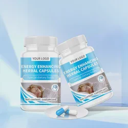 OEM Customized Manufacturer of Energy Enhancing Herbal Capsules