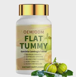 Effective Garcinia Cambogia Flat Tummy Slimming Capsules Weight Loss Fat Burner Pills for Adults