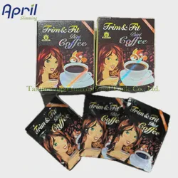 Slim Fit Coffee Herbal Drink for Body Shaping and Belly Fat Reduction