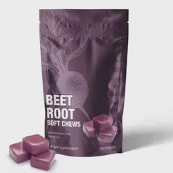 Beet Root Soft Chews Health Supplement Energy