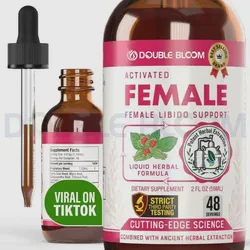 Female Libido Support Supplement Liquid Delivery for Better Absorption Maca, Horny Goat Weed