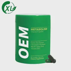 Women Metabolism Capsules Curb Cravings Healthy Vitamin Metabolism Vegan Capsules