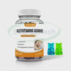 Ausreson OEM Health Hair Biotin Supplements Halal Multivitamin Gummies