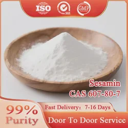 Food Additive Cosmetics Sesamin Powder Sesame Seeds Extract Sesamin