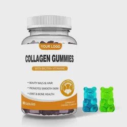 Ausreson OEM Supplement Vitamin Hyaluronic Acid Gummy Bears Collagen Gummies for Skin