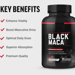 OEM Custom Organic Black Maca Capsule Black Maca Root Extract Capsules
