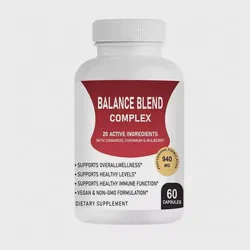 Wholesale Balance Blend Complex Capsules Supports Immune& Wellness, Vegan& Non-GMO