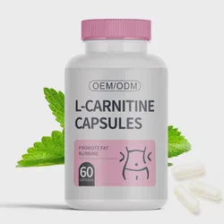 OEM L-Carnitine Supplement Natural Slimming Weight Loss Capsules Fat Burner Pills L Carnitine Capsules