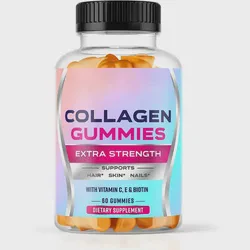 Beauty Supplement Collagen Gummies with Vitamin C & Biotin for Women
