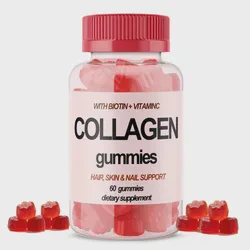 Premium Hydrolyzed Collagen Gummies with Biotin and Vitamin C