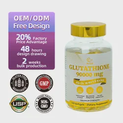 Duozi Gluta 90000mg Softgels Beauty Supplements Skin Whitening Brightening Capsules Softgel