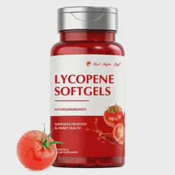 High-Concentration Lycopene Soft Capsules, 60 Capsules, for Adult Men with Prostatitis.