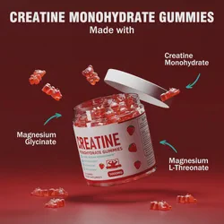OEM Magnesium Complex Creatine Monohydrate Gummies for Improves Strength Power