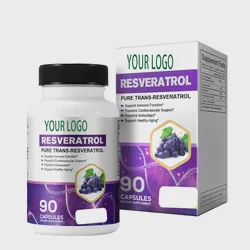 OEM/ODM Wholesale Promotional Resveratrol Supplement Resveratrol Capsules Products