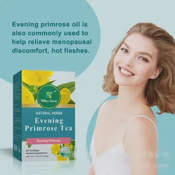 Evening Primrose Herbal Tea Bags for Health Benefits