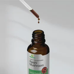 OEM Private Label Reishi Mushroom Supplement Extract Immune System Builder Drops