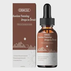 OEM Natural Skin Drink Sunless Tanning Drops to Drink Enhancing Your Natural Skin Drink Drops