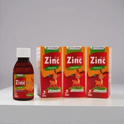 Delicious Strawberry Flavor Vitamin C and Zinc Health Syrup