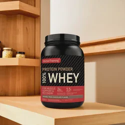 Whey Protein Powder Chocolate Flavor Energy Booster Support Muscle Building