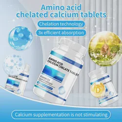 OEM Amino Acid Chelated Calcium Tablets Calcium Supplementation Is Not Stimulating