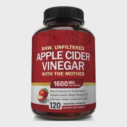 OEM/ODM Support Slimming Acv Supplement Support Digestion & Detox Organic Apple Cider Vinegar Helps Weight Loss Capsules