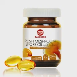 GMP Ganoderma Lucidum Reishi Mushroom Extract Spore Oil