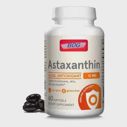 Customized Astaxanthin and Vitamin C Softgel Capsule Dietary Supplements