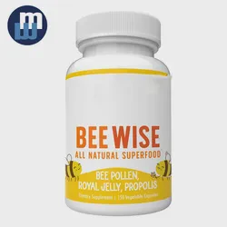 Natural Bee Pollen Capsules for Radiant Skin Health