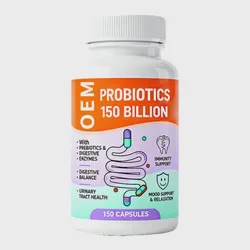 Probiotics 15 Billion Cfu Lactic Acid Bacteria Probiotics 150 Capsules
