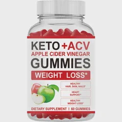 Keto Acv Gummy Gluten-Free Keto Apple Cider Vinegar Gummies