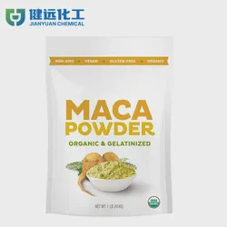 OEM Organic Gelatinized Peruvian Maca Powder for Anti-Fatigue and Boost Immunity