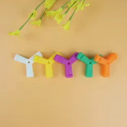 Food Grade Y Shape Dental Chewies Different Flavor Chewies Mint Chewies Aligner Tray Seaters