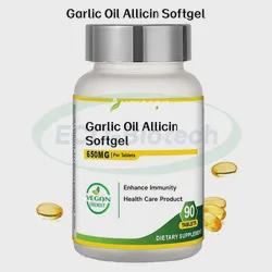 Ausreson OEM Health Supplement Vegan Organic Garlic Oil Allicin Softgel Capsule