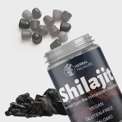 OEM Gummy Supplements Sugar Free Energy Measuring Supplements Naturally Extracted Shilajit Gummies