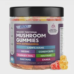 OEM Organic Mushroom Gummies for Cognitive & Immune Support Healthcare Supplement