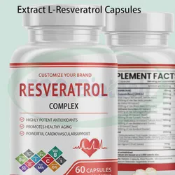 Ausreson OEM L-Glutathione Milk Thistle Berberine Black Pepper Extract L-Resveratrol Capsules