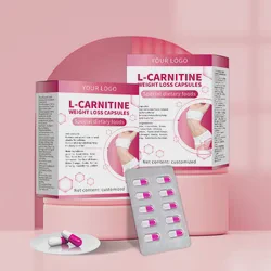 L-Carnitine Herbal Supplements Capsules for Weight Loss Help The Body Burn Fat OEM