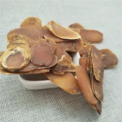 Hong Shen Chinese Herbal Medicine Red Panax Ginseng Root Cutting Slice