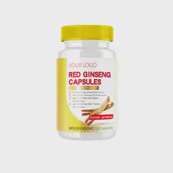 OEM Red Ginseng Capsules Immune & Anti-Fatigue