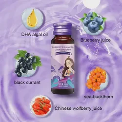 Private Label Blueberry Eye Care Drink Eye Protection Lutein Ester