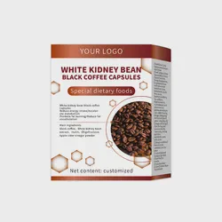 OEM White Kidney Bean & Black Coffee Herbal Supplements Capsules Optimal Weight Management Ingredients