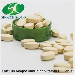 Factory Price Support Immune Health Bone Calcium Tablets with Magnesium Zinc Vitamin D3 Supplement